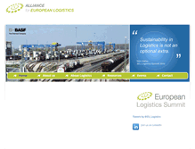 Tablet Screenshot of logistics-alliance.eu